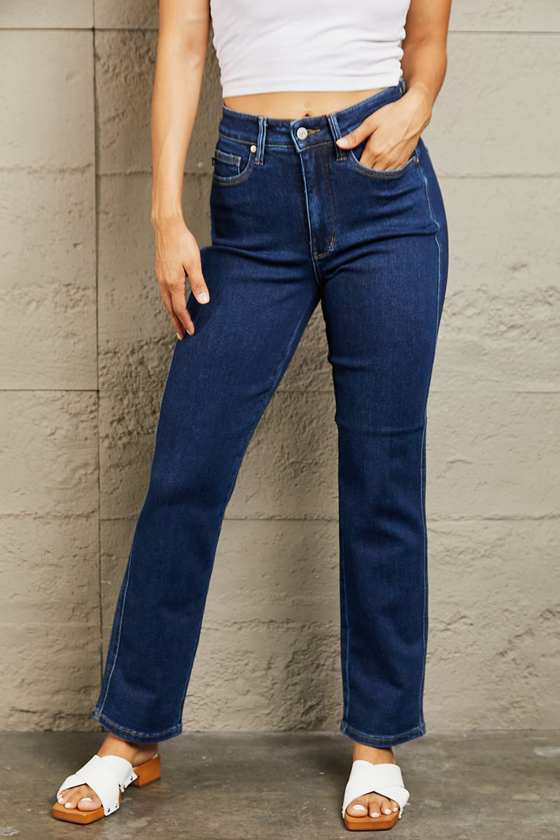 Judy Blue Women's High Rise Tummy Control Classic Vintage Skinny Jeans :  : Clothing, Shoes & Accessories