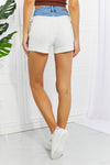 Judy Blue Desiree High Waisted Two-Tone Shorts